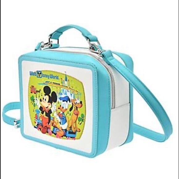 Disney Retro Lunchbox Loungefly Bag - Picture 4 of 7